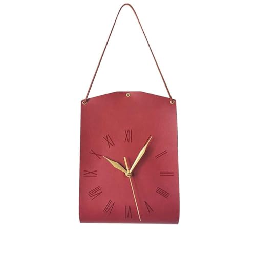 Eieenotee Einzigartige Umhängetasche Wanduhr Leder Leise Kreative Handtasche Form Uhr für Mädchen Dekorationen Zubehör A Eieenotee Einzigartige Umhängetasche Wanduhr Leder Leise Kreative Handtasche Form Uhr für Mädchen Dekorationen Zubehör A von Eieenotee