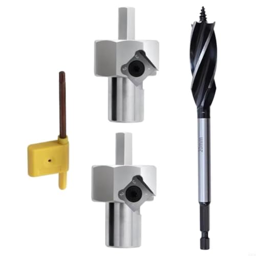Eieenotee Elektrische Bohrer Trimmer Holzbearbeitungsformwerkswerkzeug BECHE HUNDE LOHRENSCHAMFER REAMER ALUMINUM Legierung 20 Mm+ 19 mm Löcher Schaft Eieenotee Elektrische Bohrer Trimmer Holzbearbeitungsformwerkswerkzeug BECHE HUNDE LOHRENSCHAMFER REAMER ALUMINUM Legierung 20 Mm+ 19 mm Löcher Schaft von Eieenotee