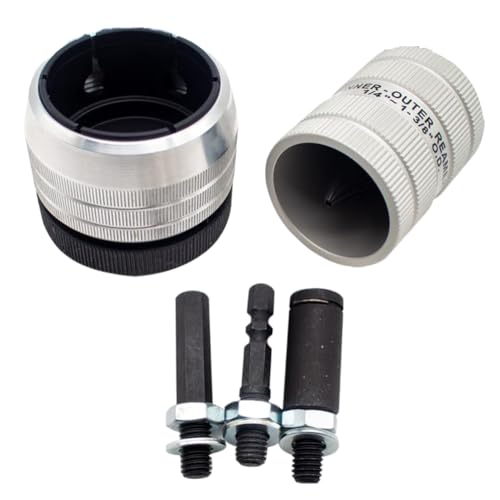 Eieenotee Elektrische Reibahle, 6-35 Mm, Fasen-Trimmmesser für Kupferrohre, Entgratungsreibahle für Metallrohre, Internes und Externes Fasenwerkzeug Eieenotee Elektrische Reibahle, 6-35 Mm, Fasen-Trimmmesser für Kupferrohre, Entgratungsreibahle für Metallrohre, Internes und Externes Fasenwerkzeug von Eieenotee