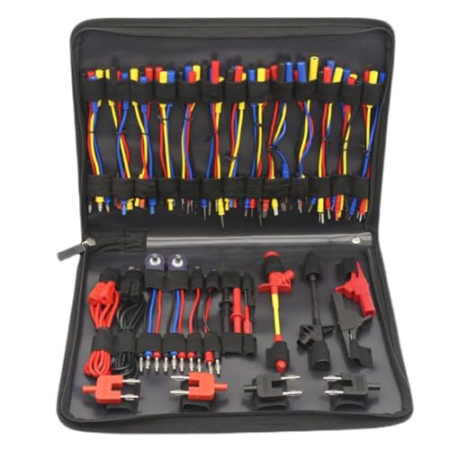 Eieenotee Erweitertes 70-Teiliges Komplettset Multimeter-Pr¨¹fleitungen, Entwickelt f¨¹r die Pr¨¹fung Von Kfz-Elektronik. von Eieenotee