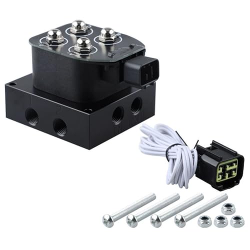 Eieenotee Ferngesteuerte 12 -V -Auto Magnetventil Universal Air Ride Suspension Verteiler Ventil Accessoires von Eieenotee