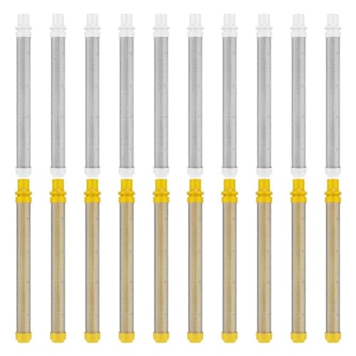 Eieenotee Filter für Airless-Spritzpistolen, Filterset für Airless-Spritzgeräte, 60 und 100 Mesh, Filtersieb für Airless-Spritzpistolen, Universell, 20 Stück Eieenotee Filter für Airless-Spritzpistolen, Filterset für Airless-Spritzgeräte, 60 und 100 Mesh, Filtersieb für Airless-Spritzpistolen, Universell, 20 Stück von Eieenotee
