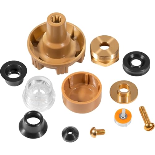 Eieenotee Fit für Woodford Model 17-17MH Reparaturkit Metallgriff-Komplette 12-Pcs-Frost-Vorsichtige Hydranten-Teile für Außenhahn von Eieenotee