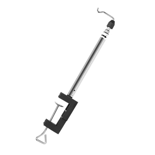 Eieenotee Flexible Wellenscheide-Schleiferhalterung Elektrische Teleskope Halterung Desktop Support Rack Workbench Haken Rack von Eieenotee