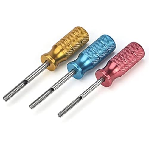 Eieenotee Für Deutsch Kontaktentfernungswerkzeuge Terminalentfernungswerkzeugsatz Automobil-Nachrüstsatz für Service-Kit Steckverbinder-Stecker-Stiftentferner von Eieenotee