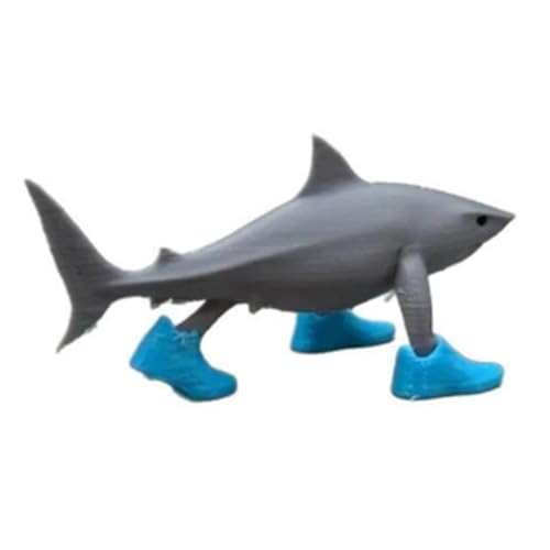Eieenotee Haie Tragen Schuhe Dekoration 3D-Druck Ornamente Home Decoration von Eieenotee