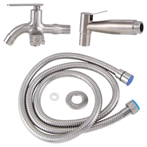 Eieenotee Hand-Bidet-Sprüher für die Toilette, Einstellbarer Wasserdruck, Bidet-Aufsatz für Damenhygiene und Stoffwindel-Sprüher Eieenotee Hand-Bidet-Sprüher für die Toilette, Einstellbarer Wasserdruck, Bidet-Aufsatz für Damenhygiene und Stoffwindel-Sprüher von Eieenotee