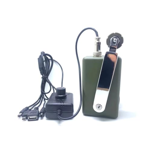 Eieenotee Handkurbelgenerator f¨¹r Den Au?enbereich, Professionell, Leise, Notfall-Ladeger?t f¨¹r Mobiltelefone und Computer, Tragbar, 30 W/28 V von Eieenotee