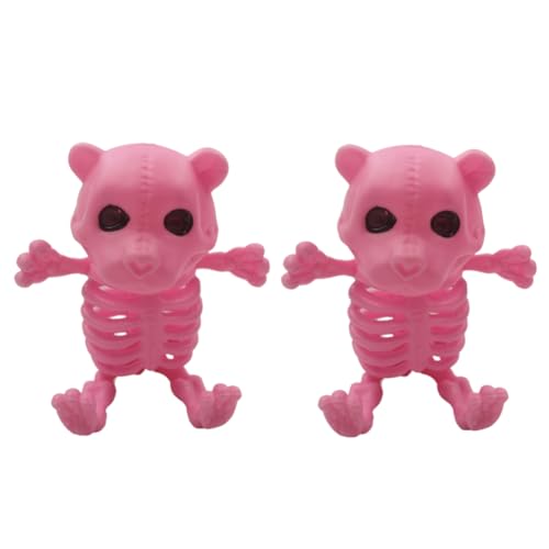 Eieenotee Heimdekorationsartikel Bezauberndes Bärenskelett Tischdekoration und Zubehör Halloween Veranstaltungsort Layout Rosa Eieenotee Heimdekorationsartikel Bezauberndes Bärenskelett Tischdekoration und Zubehör Halloween Veranstaltungsort Layout Rosa von Eieenotee