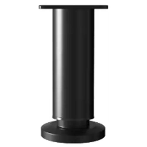 Eieenotee Höhenverstellbare Metallbeine für die Möbelstütze, Ideal für Bettensofa Schrank/Couch Tisch Schwarz 12-18 cm Eieenotee Höhenverstellbare Metallbeine für die Möbelstütze, Ideal für Bettensofa Schrank/Couch Tisch Schwarz 12-18 cm von Eieenotee