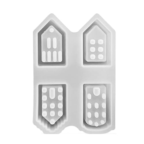 Eieenotee Hohlhaus-Silikonform, Teelichthalter-Formen, Kerzenhalter, Atmosphäre, Dekoration, Beleuchtung, Haus, Gipsform Eieenotee Hohlhaus-Silikonform, Teelichthalter-Formen, Kerzenhalter, Atmosphäre, Dekoration, Beleuchtung, Haus, Gipsform von Eieenotee