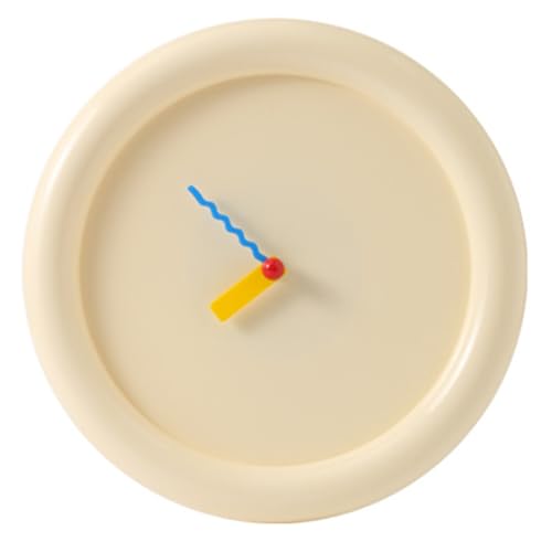 Eieenotee Home Decoration Wall Clock Desktop Silent Wall Decororation Wanddekoration Milchgelb Eieenotee Home Decoration Wall Clock Desktop Silent Wall Decororation Wanddekoration Milchgelb von Eieenotee