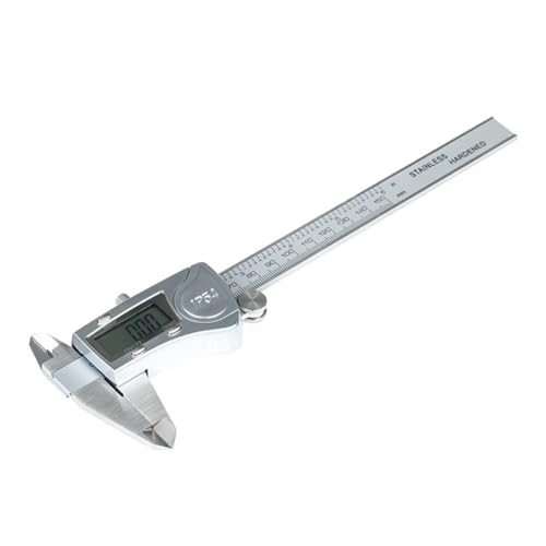 Eieenotee IP54 6 oder 150 mm Digitaler Messschieber Aus Edelstahl, Elektronischer Messschieber mit LCD-Anzeige Eieenotee IP54 6 oder 150 mm Digitaler Messschieber Aus Edelstahl, Elektronischer Messschieber mit LCD-Anzeige von Eieenotee