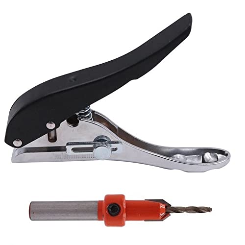 Eieenotee Kantenstanzer, Tischler-Rundloch, 8 Mm, Senkkopfbohrer, PVC, Verstellbare Größe, Tischlerwerkzeug Eieenotee Kantenstanzer, Tischler-Rundloch, 8 Mm, Senkkopfbohrer, PVC, Verstellbare Größe, Tischlerwerkzeug von Eieenotee