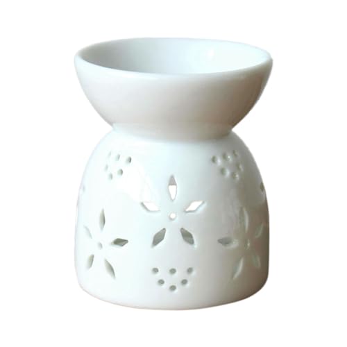 Eieenotee Keramikhandwerk, Kunsthandwerk, Dekoration, Ausgehöhlter Aromatherapie-Ofen, Keramik, Kreativer Blumenmuster-Kerzenständer, Handgefertigt, Stil 2 Eieenotee Keramikhandwerk, Kunsthandwerk, Dekoration, Ausgehöhlter Aromatherapie-Ofen, Keramik, Kreativer Blumenmuster-Kerzenständer, Handgefertigt, Stil 2 von Eieenotee