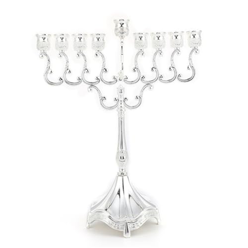 Eieenotee Kerzenhalter für Candle-Light-Dinner, Elegante und Hochwertige Tischdekoration in Silber Eieenotee Kerzenhalter für Candle-Light-Dinner, Elegante und Hochwertige Tischdekoration in Silber von Eieenotee