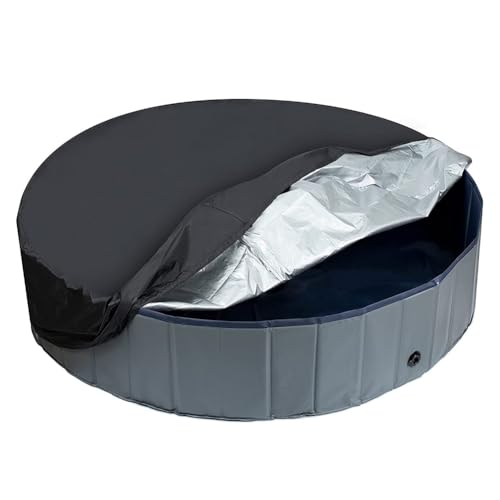 Eieenotee Kiddie Pool Cover Hunde Badepool Abdeckung Set Rund Faltbare Tragbare Oberirdische Haustierbadwanne Abdeckung Eieenotee Kiddie Pool Cover Hunde Badepool Abdeckung Set Rund Faltbare Tragbare Oberirdische Haustierbadwanne Abdeckung von Eieenotee