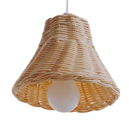 Eieenotee Kronleuchter-Lampenschirm im Nordischen Stil, Ornamente, für die Hausbar, Deckenlampe, Dekoration, Handgefertigter Lampenschirm B von Eieenotee