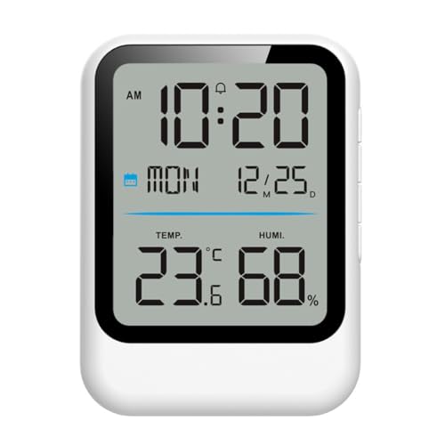 Eieenotee LED Digitale Temperaturfeuchtigkeitssensor Zeit/Woche Datumsanzeige Elektronischer Schreibtischuhr Kleine Eieenotee LED Digitale Temperaturfeuchtigkeitssensor Zeit/Woche Datumsanzeige Elektronischer Schreibtischuhr Kleine von Eieenotee
