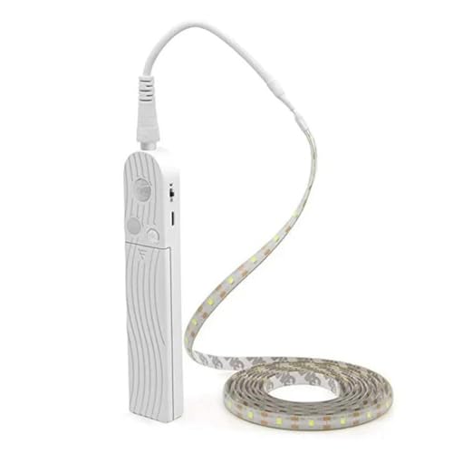 Eieenotee LED Lichtstreifen PIR Bewegungssensor Induktions-LED-Streifen 60LEDs/M 2835Smd Unterbettlampe für Schrank Kleiderschrank Schranktreppe, Einfach zu Bedienen Eieenotee LED Lichtstreifen PIR Bewegungssensor Induktions-LED-Streifen 60LEDs/M 2835Smd Unterbettlampe für Schrank Kleiderschrank Schranktreppe, Einfach zu Bedienen von Eieenotee