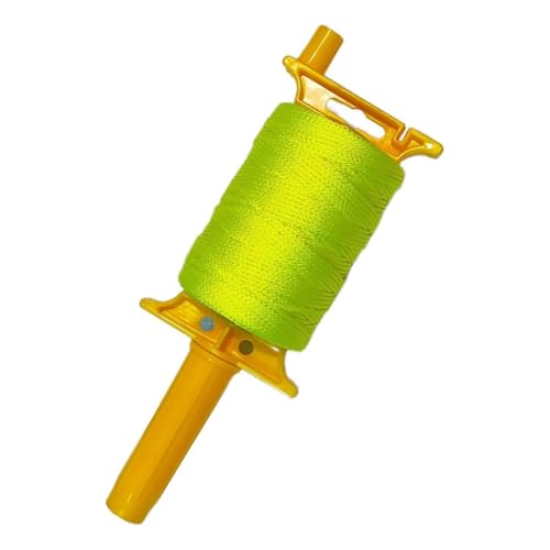 Eieenotee Länge Nylon -Schnur 600 Ft, Masonlinie mit, Nachlade -Linienrolle 18 Geflochtene Nylonschnur für die Gartenarbeit von Eieenotee