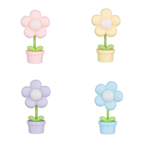 Eieenotee Mini-Blumen-Nachtlicht, Süße Kleine Tischlampe, Schreibtischdekoration, Schlafzimmer-Atmosphäre, Licht, Kinderspielzeug, Eieenotee Mini-Blumen-Nachtlicht, Süße Kleine Tischlampe, Schreibtischdekoration, Schlafzimmer-Atmosphäre, Licht, Kinderspielzeug, von Eieenotee