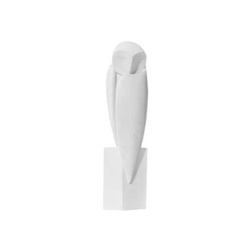 Eieenotee Minimalistische Eulenstatue, Skulptur, Dekorative Tierfiguren, Heimdekoration für Bücherregal, Heimbüro, Schrankdekor A Eieenotee Minimalistische Eulenstatue, Skulptur, Dekorative Tierfiguren, Heimdekoration für Bücherregal, Heimbüro, Schrankdekor A von Eieenotee