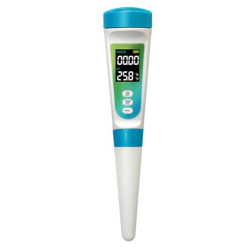 Eieenotee PH-Meter f¨¹r Lebensmittel, PH-Messger?t, Detektor, PH-012, LCD-Hintergrundbeleuchtung, Digitaler Wasserqualit?tstester, Stift, Temperaturmessger?t, 0,00-14,00 PH Eieenotee PH-Meter f¨¹r Lebensmittel, PH-Messger?t, Detektor, PH-012, LCD-Hintergrundbeleuchtung, Digitaler Wasserqualit?tstester, Stift, Temperaturmessger?t, 0,00-14,00 PH von Eieenotee