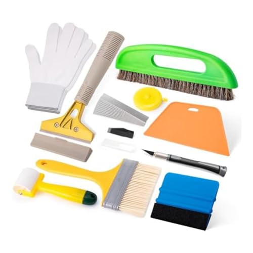 Eieenotee Professionelles Tapeten-Werkzeugset mit Tapetenglättungsbürste, Nahtroller, Tapetenglättungswerkzeug, Einfach zu Bedienendes Vinyl Eieenotee Professionelles Tapeten-Werkzeugset mit Tapetenglättungsbürste, Nahtroller, Tapetenglättungswerkzeug, Einfach zu Bedienendes Vinyl von Eieenotee