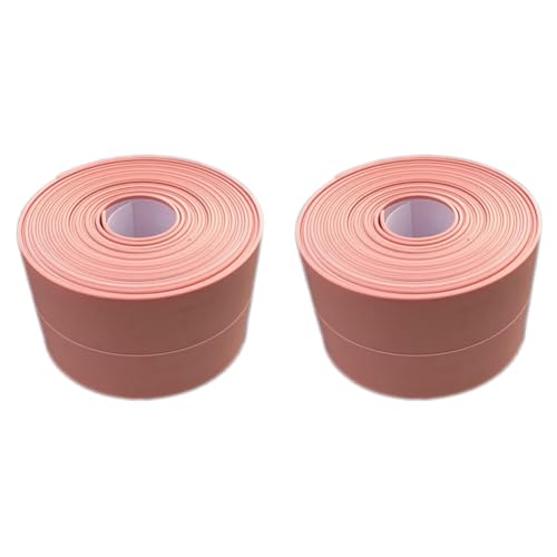 Eieenotee Rosa Wasserdichtes Dichtungsband für Bad und Küche, 3,2 M X 3,8 cm, Anti-Schimmel-Streifen zum Abdichten Von Dusche, Waschbecken und Badewanne Eieenotee Rosa Wasserdichtes Dichtungsband für Bad und Küche, 3,2 M X 3,8 cm, Anti-Schimmel-Streifen zum Abdichten Von Dusche, Waschbecken und Badewanne von Eieenotee