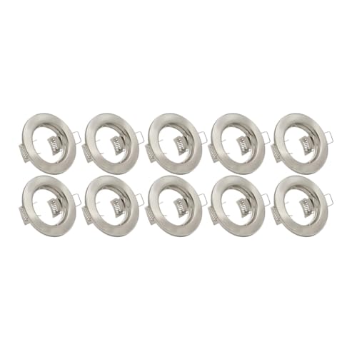 Eieenotee Runde LED für Deckenlampen - -Rahmen Satin -Scheinwerfer - Downlight für MR16 GU10 Rekiziert Eieenotee Runde LED für Deckenlampen - -Rahmen Satin -Scheinwerfer - Downlight für MR16 GU10 Rekiziert von Eieenotee