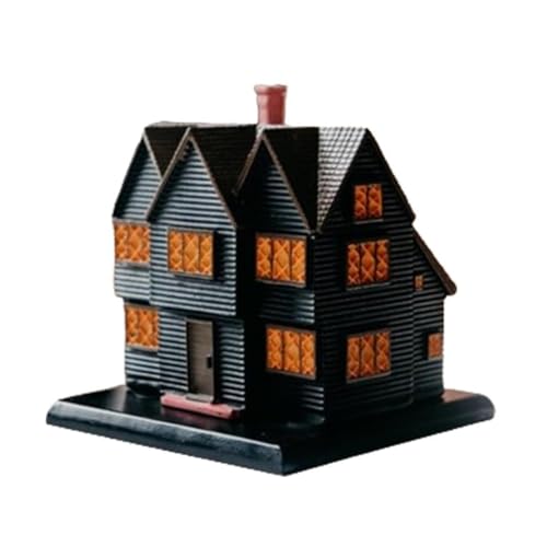 Eieenotee Salems Hexenhaus Räuchergefäß Massachusetts Hexenhaus für Halloween Weihnachtsferien Ornament Räuchergefäß 1 STK Eieenotee Salems Hexenhaus Räuchergefäß Massachusetts Hexenhaus für Halloween Weihnachtsferien Ornament Räuchergefäß 1 STK von Eieenotee