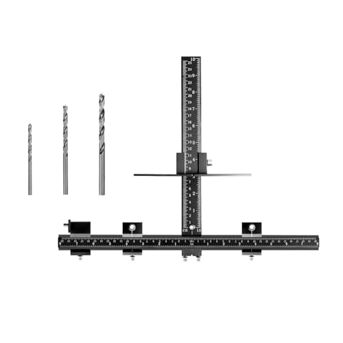 Eieenotee Schrank-Hardware-Vorrichtung, Schrankgriff-Vorrichtung Aus Aluminiumlegierung mit Spitzen Holzbohrern, Schrank-Vorrichtung für Griffe und Griffe Eieenotee Schrank-Hardware-Vorrichtung, Schrankgriff-Vorrichtung Aus Aluminiumlegierung mit Spitzen Holzbohrern, Schrank-Vorrichtung für Griffe und Griffe von Eieenotee