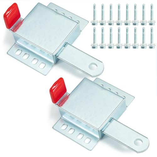 Eieenotee Stahl Garagent¨¹rverriegelung Schlittenriegel, Hochleistungs -Garagentor -Schloss Essentielles Kit f¨¹r die Meisten Garagent¨¹ren Eieenotee Stahl Garagent¨¹rverriegelung Schlittenriegel, Hochleistungs -Garagentor -Schloss Essentielles Kit f¨¹r die Meisten Garagent¨¹ren von Eieenotee