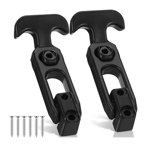 Eieenotee T Gummi Gummi Ziehverriegelung Flexibler Hasp mit Schrauben für Werkzeugschrank für Kapuzenkühler -Boot 2 Stcs Eieenotee T Gummi Gummi Ziehverriegelung Flexibler Hasp mit Schrauben für Werkzeugschrank für Kapuzenkühler -Boot 2 Stcs von Eieenotee