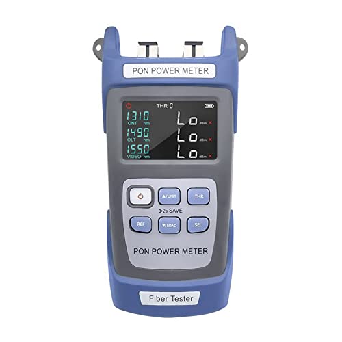 Eieenotee TM581 PON Leistungsmesser SC/Glasfasertester/OLT 1310Nm/1490Nm/1550Nm für Anwendung & Betrieb von Eieenotee