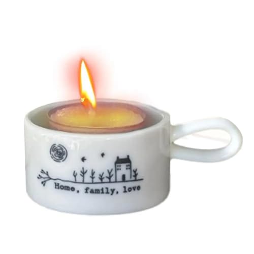 Eieenotee Teelichthalter mit, Dekorativer Teelichtständer Aus Kunstharz für Tischdekoration, Kerzenhalter für Zuhause, Einfache Installation C Eieenotee Teelichthalter mit, Dekorativer Teelichtständer Aus Kunstharz für Tischdekoration, Kerzenhalter für Zuhause, Einfache Installation C von Eieenotee