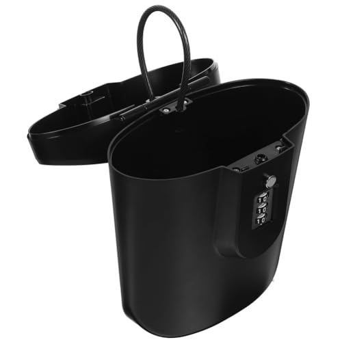 Eieenotee Tragbarer Safe, Reisesafe, Mini-Strand-Sicherheitsschloss mit Zahlenschloss, Wasserdichter Schlüsselkasten, Strandtresor von Eieenotee