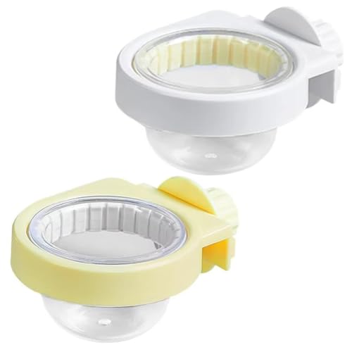 Eieenotee Transparenter Papageienfutter-Antikipp-K?figzubeh?r Wasserschale mit Klemme Eieenotee Transparenter Papageienfutter-Antikipp-K?figzubeh?r Wasserschale mit Klemme von Eieenotee