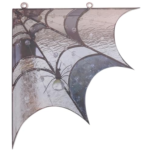 Eieenotee Türaufsatz mit Spinnennetz, Türaufsatz-Wanddekoration, Halloween-Türeckschild, Fensterwandbehang, Türrahmen-Ornament B Eieenotee Türaufsatz mit Spinnennetz, Türaufsatz-Wanddekoration, Halloween-Türeckschild, Fensterwandbehang, Türrahmen-Ornament B von Eieenotee