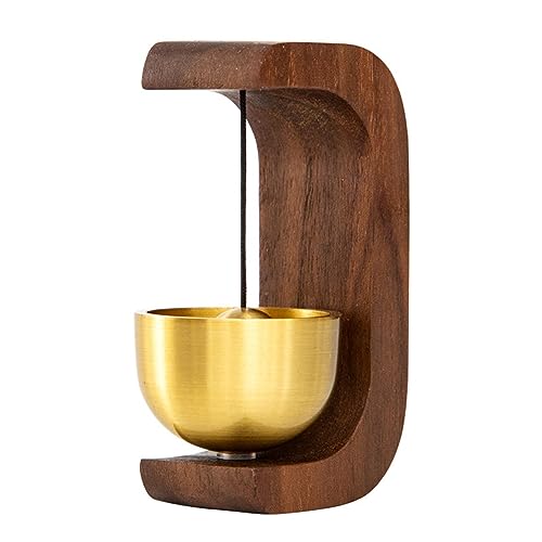 Eieenotee Türklingel für Türöffnung - Türglocke für Den Eingang, Klebe-Türklingel, Kompakter Holzstil, Süßer Bass, Einfache Installation Eieenotee Türklingel für Türöffnung - Türglocke für Den Eingang, Klebe-Türklingel, Kompakter Holzstil, Süßer Bass, Einfache Installation von Eieenotee