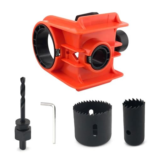 Eieenotee Türschloss Installation Kit Tür Schloss Jig für -/Metalltüren -Türschloss -Kit Orange von Eieenotee