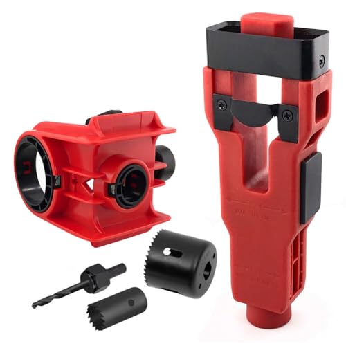 Eieenotee Türschloss-Installations-Kit-Türschloss Installation für Holztüren Zur Verwendung mit 1-3/4 "OR1-3/8" Dicke Tür A Eieenotee Türschloss-Installations-Kit-Türschloss Installation für Holztüren Zur Verwendung mit 1-3/4 "OR1-3/8" Dicke Tür A von Eieenotee