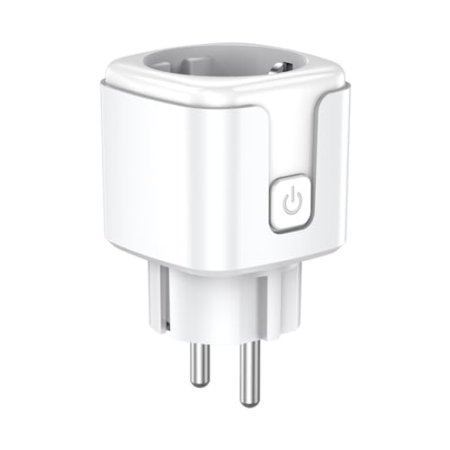 Eieenotee Tuya WiFi Smart Plug 20A EU Smart Steckdose mit Power Monitor Timing Smart Life Support für Home Yandex von Eieenotee