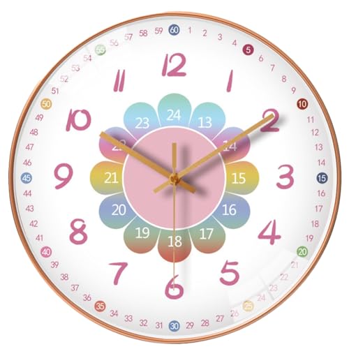 Eieenotee Uhr Wanduhr Wohnzimmer Home Cartoon Früherziehung Uhr Wandmontierte Leise Quarzuhr Eieenotee Uhr Wanduhr Wohnzimmer Home Cartoon Früherziehung Uhr Wandmontierte Leise Quarzuhr von Eieenotee