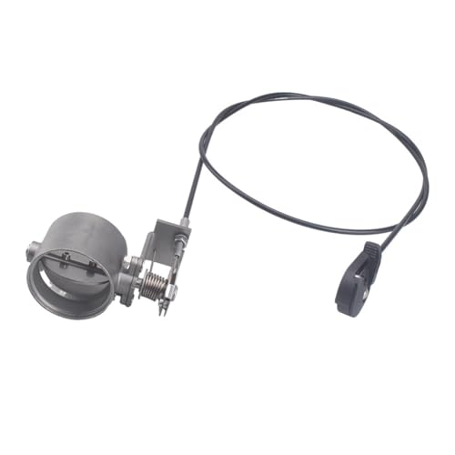 Eieenotee Universelles Motorrad, Modifiziert, 2/50 mm, Auspuffrohr, Ventil, Auspuffrohr, Schalld?mpfer, Teile von Eieenotee