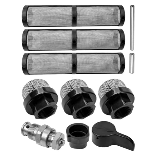 Eieenotee Ventilablassventil-Filterkit für 3400 210 ES 210 230 390 395 Airless-Farbspritzgeräte 246388 5 246384 von Eieenotee