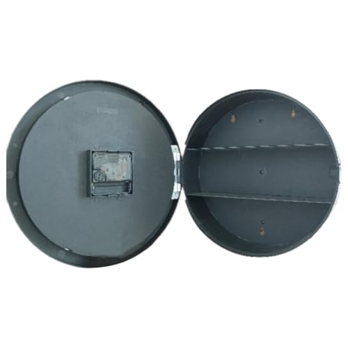 Eieenotee Versteckter Wanduhr-Safe, Uhrensafe, Versteckter Safe, Wanduhr Zur Geheimen Aufbewahrung Von Geld, Bargeld und Schmuck, Aufbewahrungsbox für Wanduhren Eieenotee Versteckter Wanduhr-Safe, Uhrensafe, Versteckter Safe, Wanduhr Zur Geheimen Aufbewahrung Von Geld, Bargeld und Schmuck, Aufbewahrungsbox für Wanduhren von Eieenotee