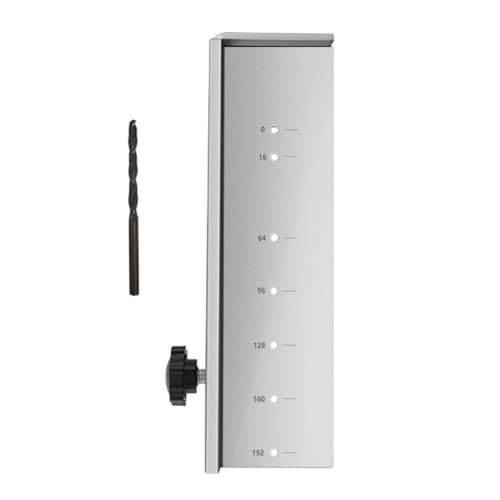 Eieenotee Verstellbares Schrank-Hardware-Vorrichtungswerkzeug, Aluminiumlegierung, Bohrführung, Schablone, Schubladenfrontknöpfe Eieenotee Verstellbares Schrank-Hardware-Vorrichtungswerkzeug, Aluminiumlegierung, Bohrführung, Schablone, Schubladenfrontknöpfe von Eieenotee