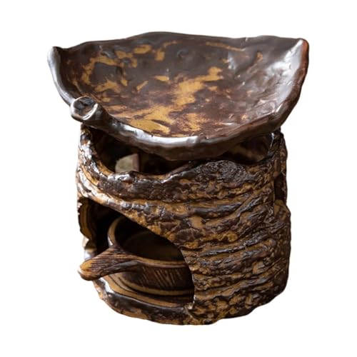 Eieenotee Wachsschmelzbrenner im Retro-Stil, Ölbrenner, Teelichthalter, Ornament, Geschenk von Eieenotee